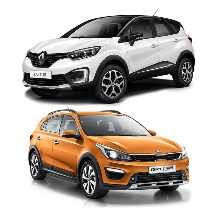 сравнение Kia Rio X-Line и Renault Kaptur